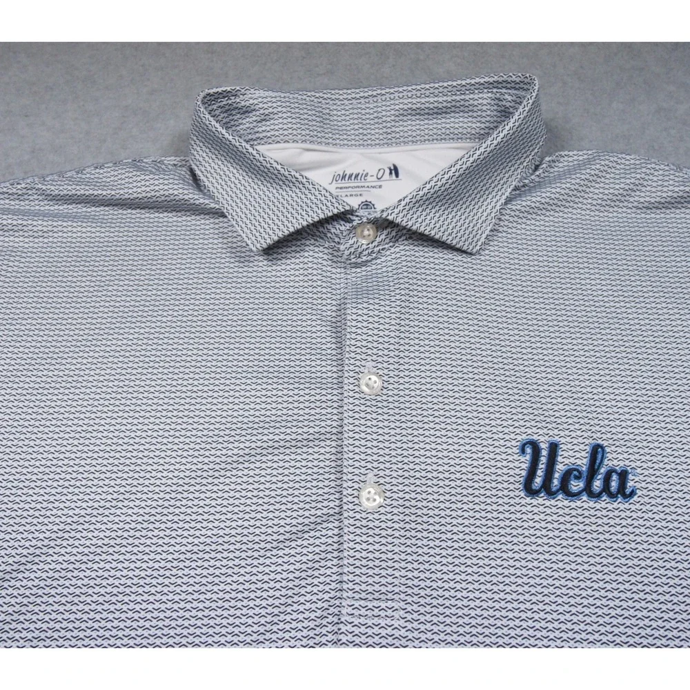 UCLA Shirt Mens XL Johnnie-O Polo Bruins Performance Golf NCAA Los Angeles